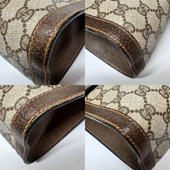 Gucci Ophidia Sherry Line Supreme GG Monogram Clutch - Picture 12 of 15